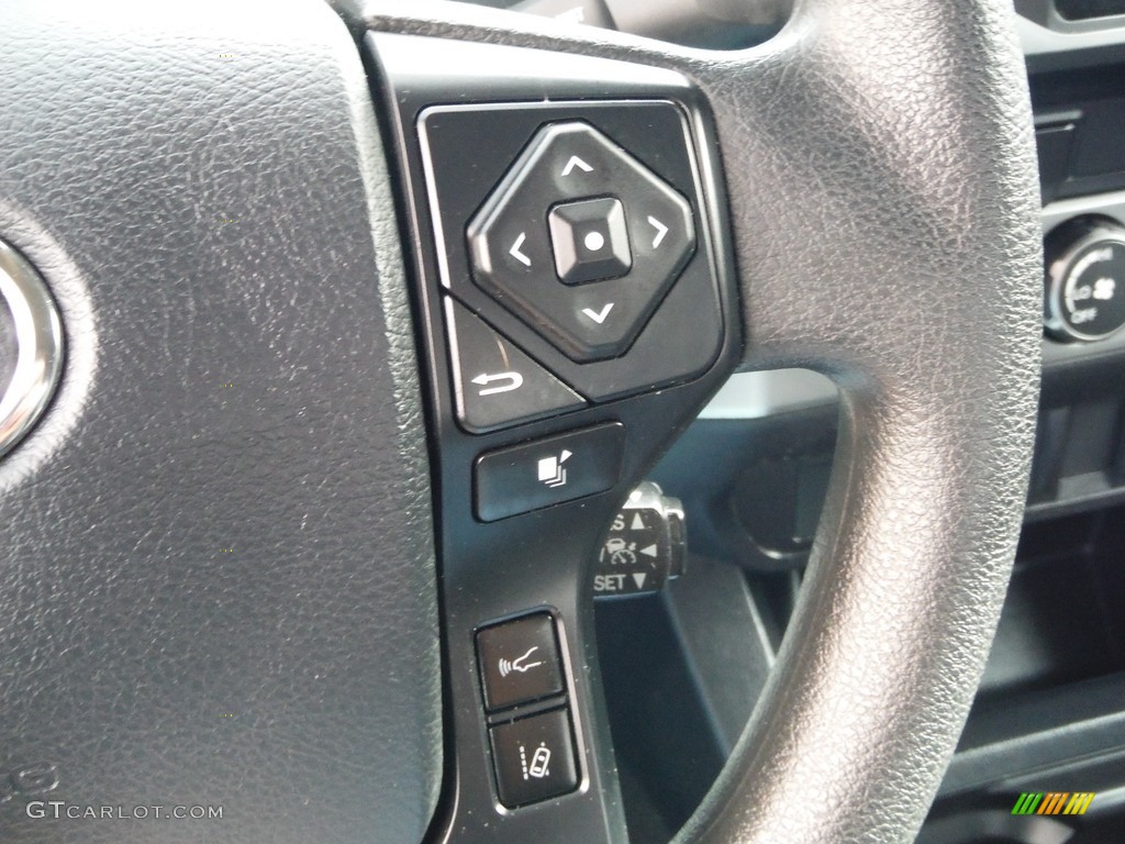 2020 Toyota Tacoma SR Access Cab 4x4 Cement Steering Wheel Photo #143918132