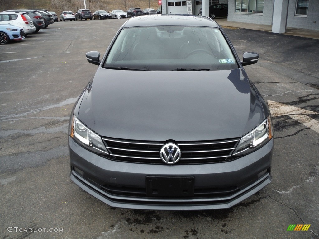 2016 Jetta SEL - Platinum Grey Metallic / Titan Black photo #5