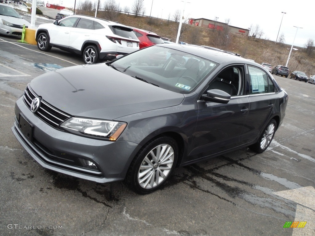 2016 Jetta SEL - Platinum Grey Metallic / Titan Black photo #6