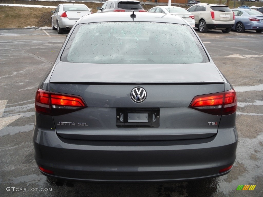 2016 Jetta SEL - Platinum Grey Metallic / Titan Black photo #10