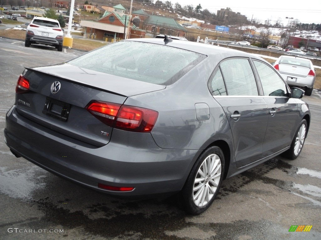 2016 Jetta SEL - Platinum Grey Metallic / Titan Black photo #11