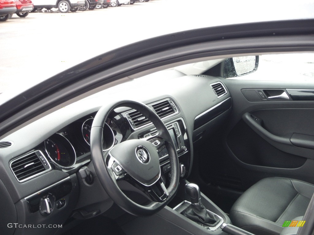 2016 Jetta SEL - Platinum Grey Metallic / Titan Black photo #13
