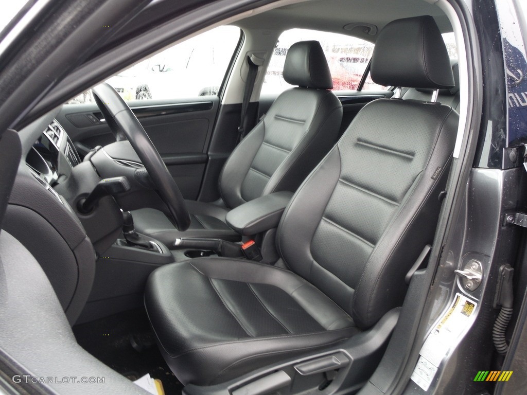 Titan Black Interior 2016 Volkswagen Jetta SEL Photo #143918846
