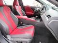 2022 Lexus ES Circuit Red Interior Front Seat Photo