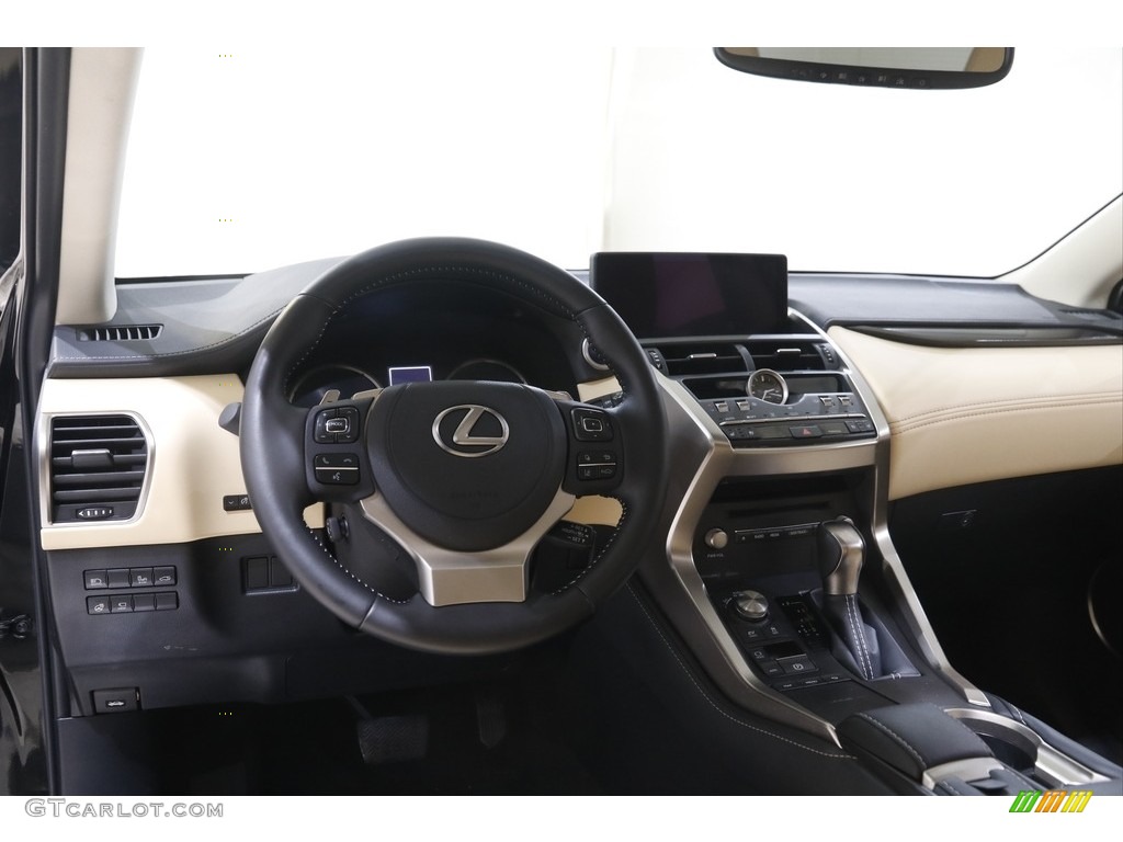 2021 Lexus NX 300h Luxury AWD Creme Dashboard Photo #143920436