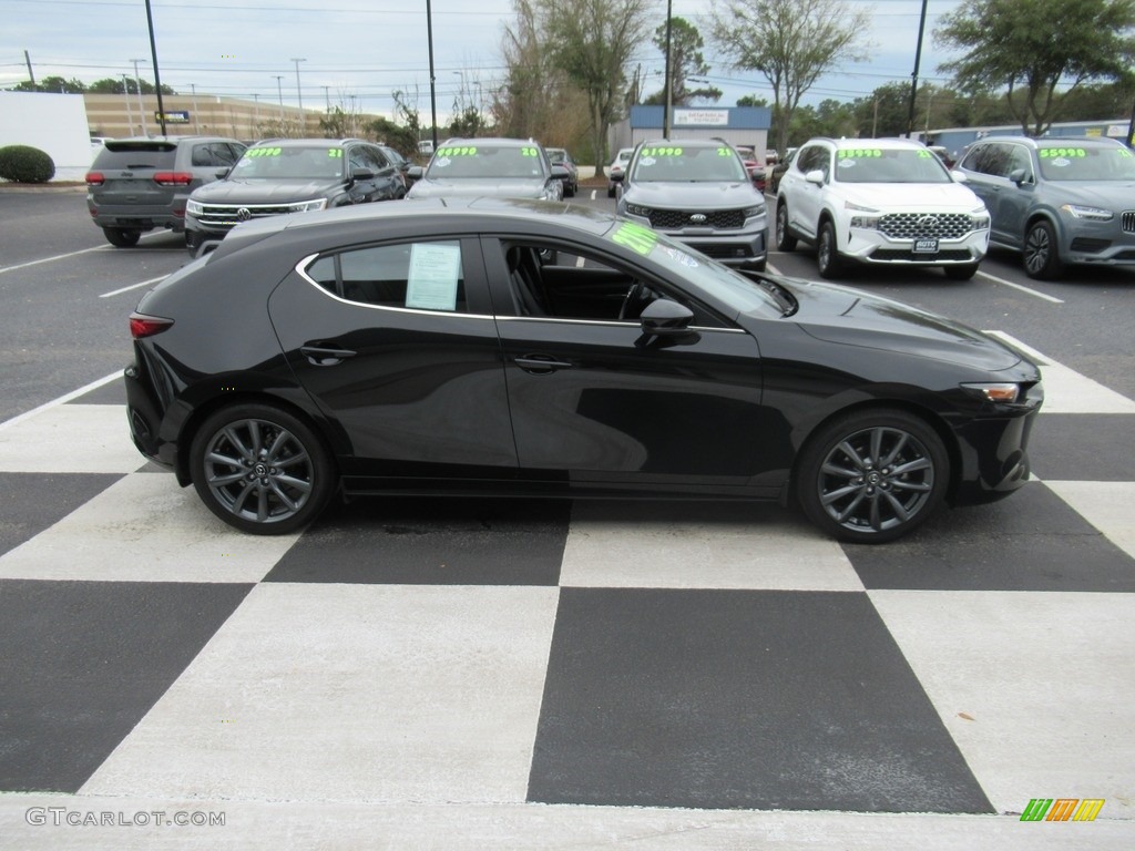 2022 Mazda3 Preferred Hatchback - Jet Black Mica / Black photo #3