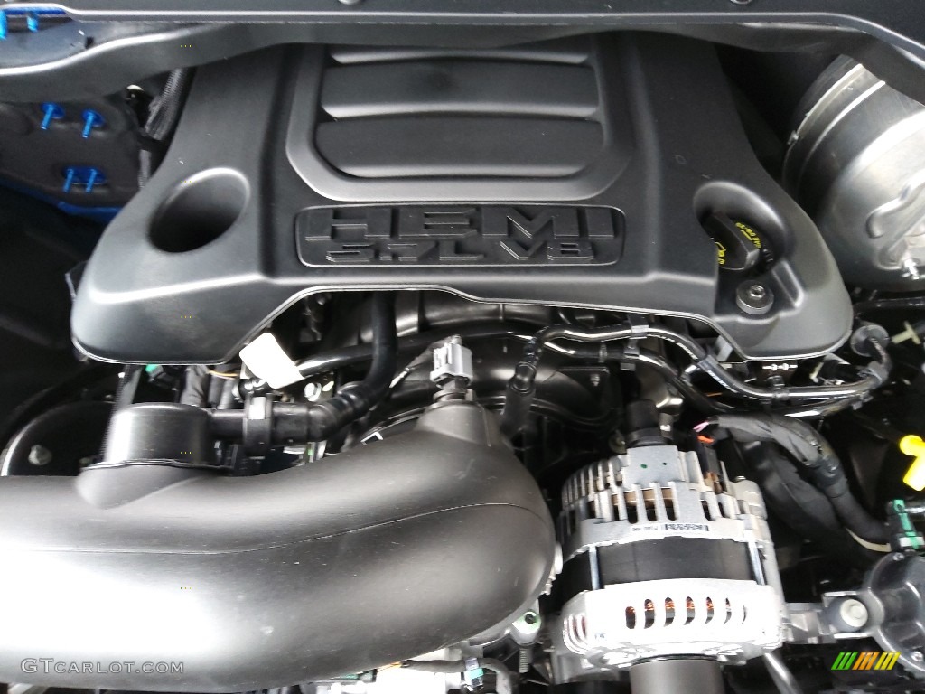 2022 Ram 1500 Big Horn Quad Cab 5.7 Liter OHV HEMI 16-Valve VVT MDS V8 Engine Photo #143921808