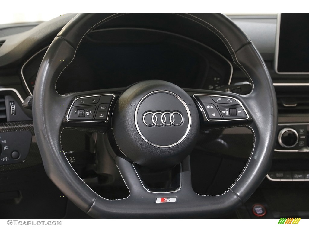 2018 Audi S5 Premium Plus Cabriolet Steering Wheel Photos