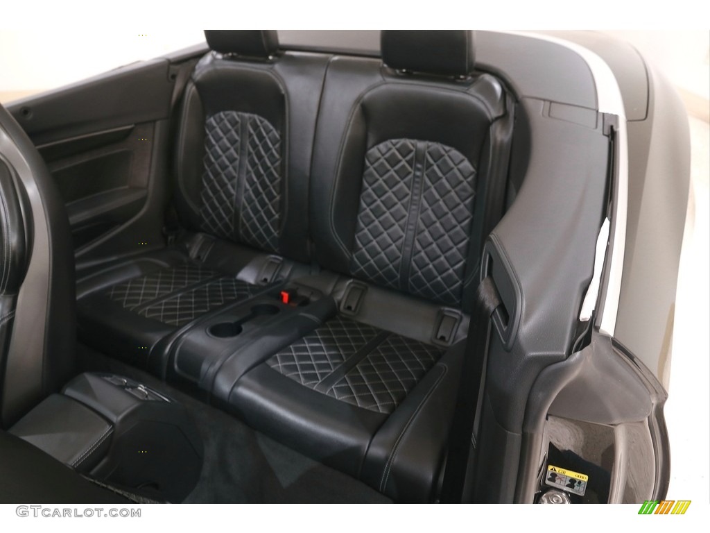 2018 Audi S5 Premium Plus Cabriolet Rear Seat Photo #143922041