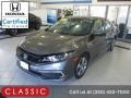 Modern Steel Metallic 2019 Honda Civic LX Sedan