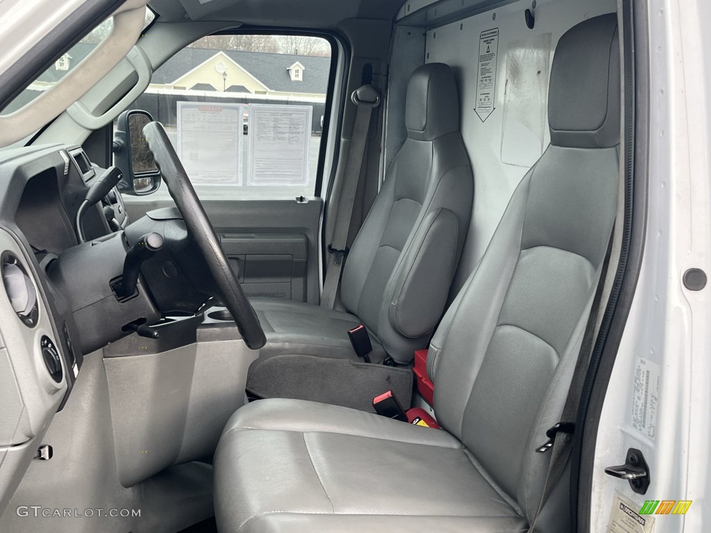 Medium Flint Interior 2016 Ford E-Series Van E350 Cutaway Commercial Moving Truck Photo #143923523