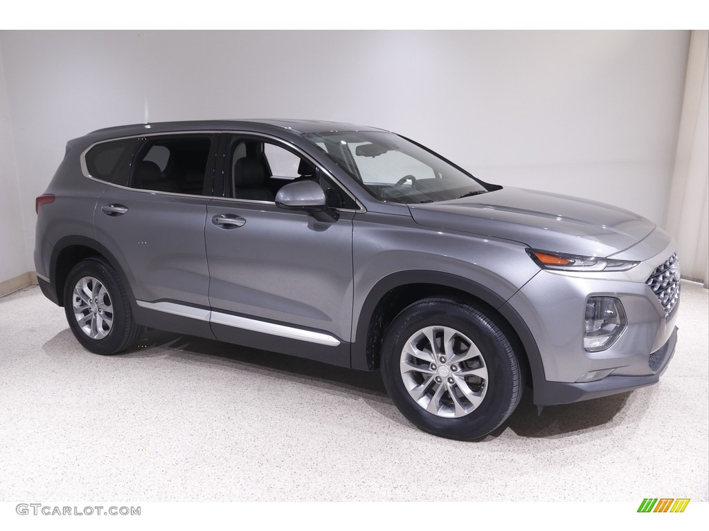 2019 Santa Fe SEL AWD - Machine Gray / Espresso/Gray photo #1