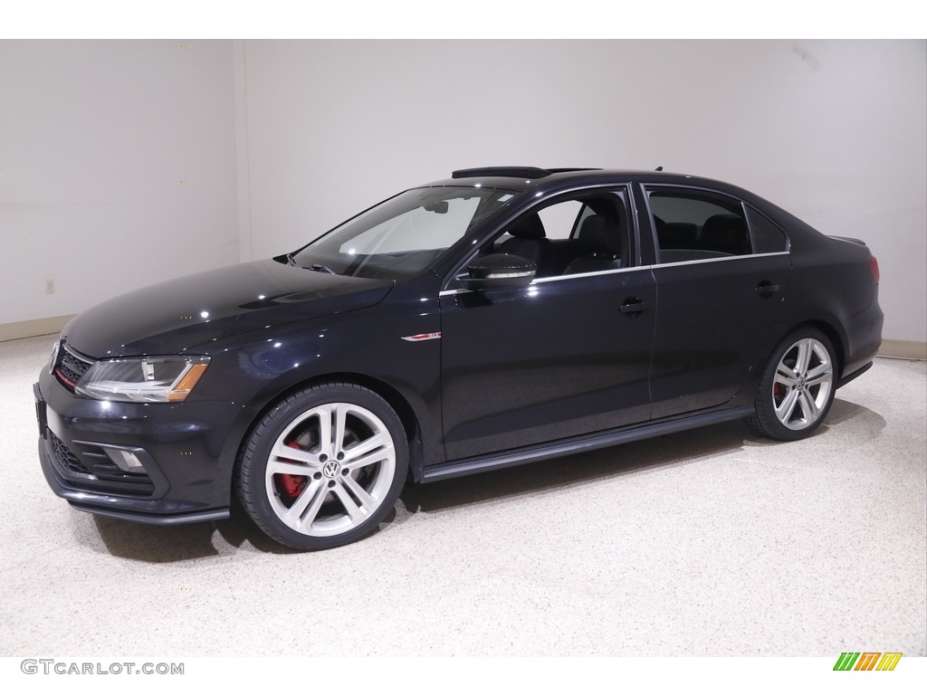 Deep Black Pearl 2017 Volkswagen Jetta GLI 2.0T Exterior Photo #143923811