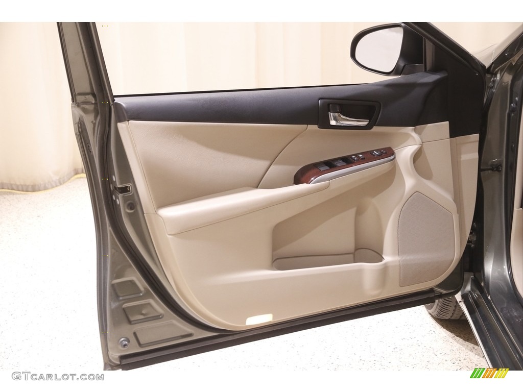 2012 Camry XLE - Cypress Green Pearl / Ivory photo #4
