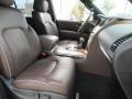 2016 Infiniti QX80 Truffle Brown Interior Front Seat Photo
