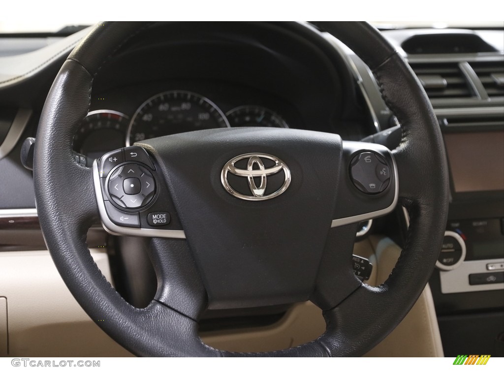2012 Camry XLE - Cypress Green Pearl / Ivory photo #7