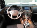 2016 Infiniti QX80 Truffle Brown Interior Dashboard Photo