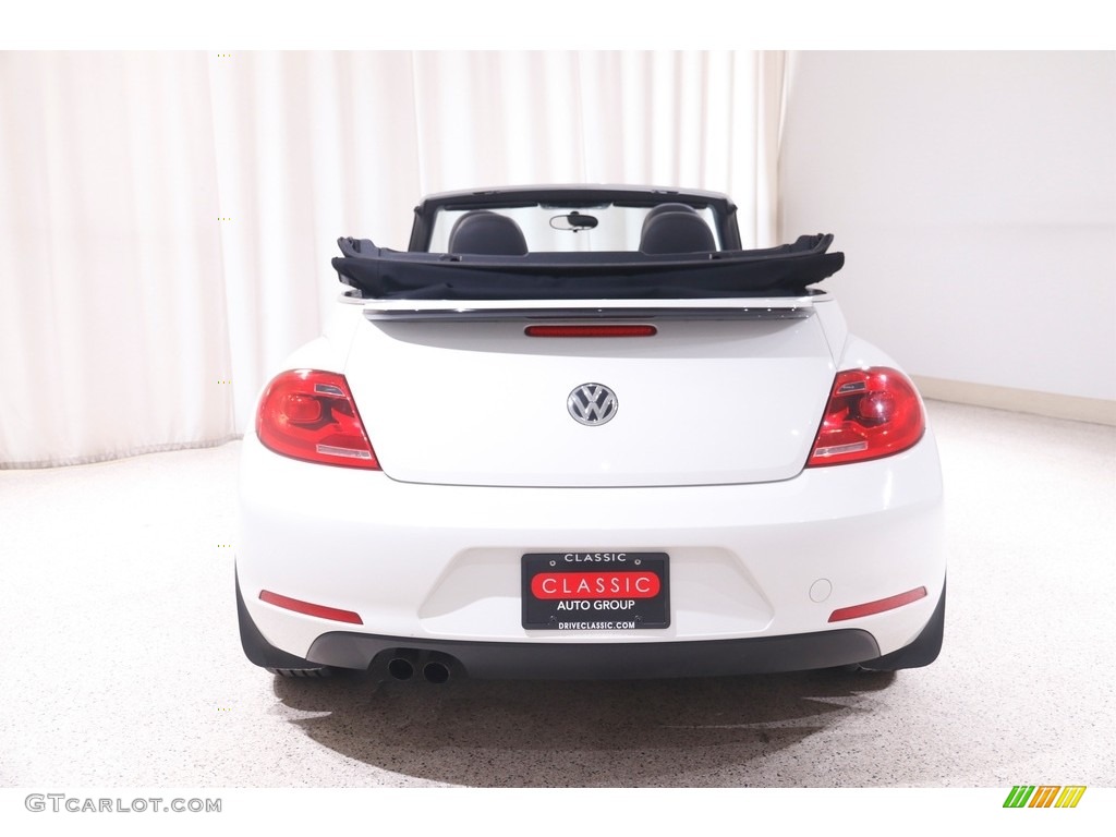 2013 Beetle 2.5L Convertible - Candy White / Titan Black photo #16