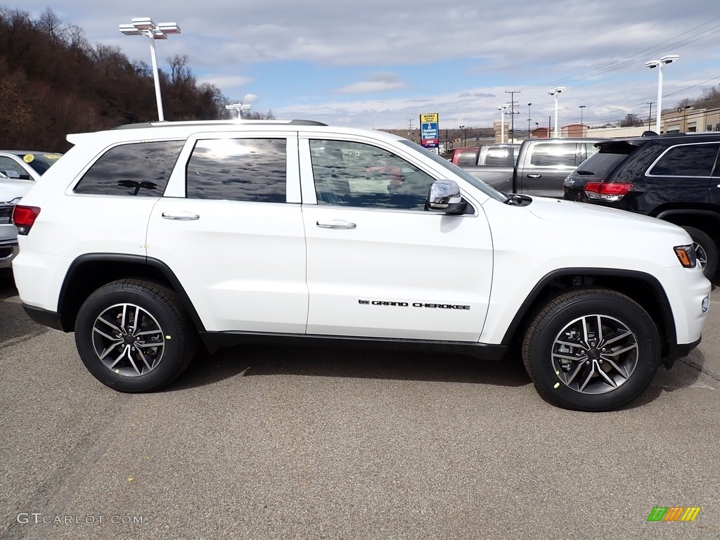 Bright White 2022 Jeep Grand Cherokee Limited 4x4 Exterior Photo #143925206