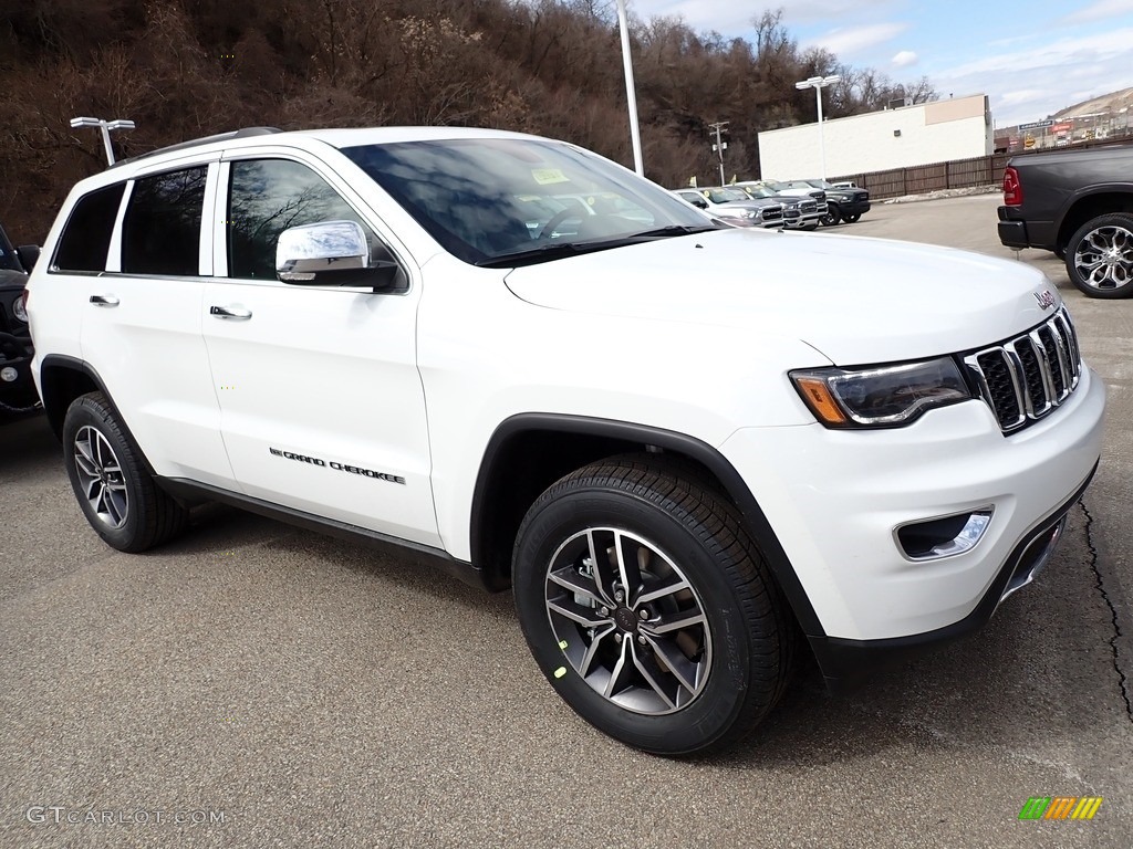 Bright White 2022 Jeep Grand Cherokee Limited 4x4 Exterior Photo #143925209