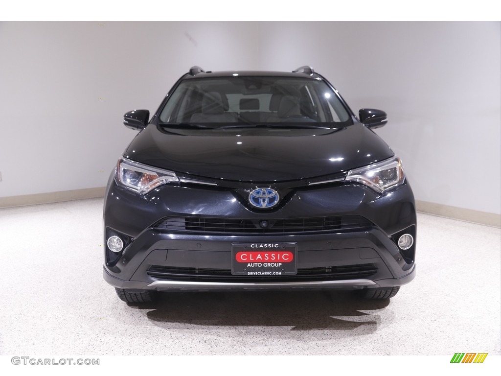 2018 RAV4 Limited AWD Hybrid - Black / Ash photo #2