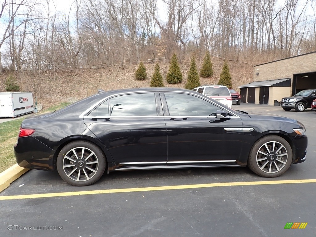 2019 Continental Reserve AWD - Infinite Black Metallic / Ebony photo #3