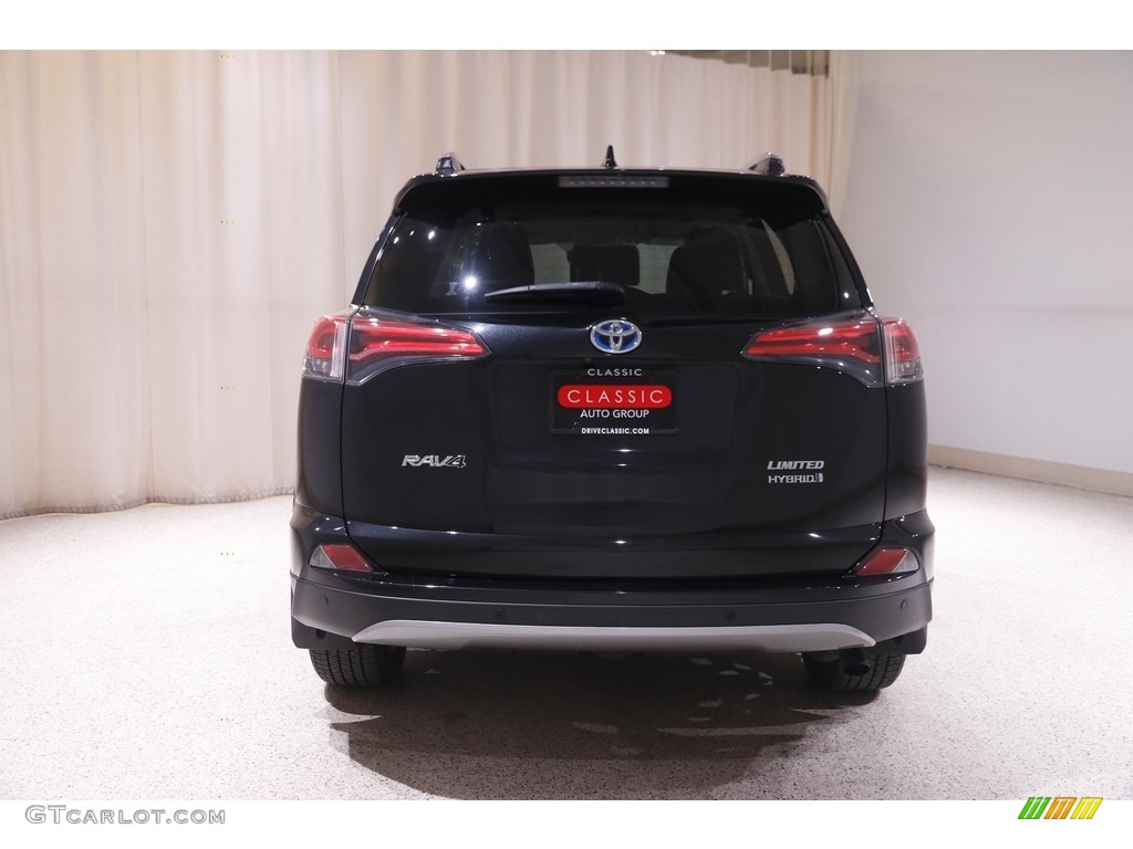 2018 RAV4 Limited AWD Hybrid - Black / Ash photo #19