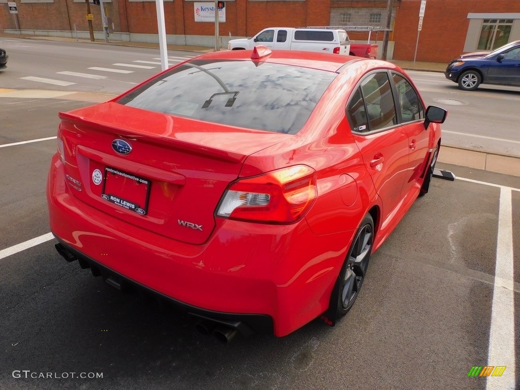 2019 WRX Premium - Pure Red / Carbon Black photo #3