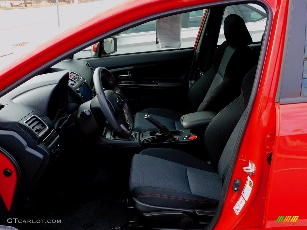 2019 WRX Premium - Pure Red / Carbon Black photo #11