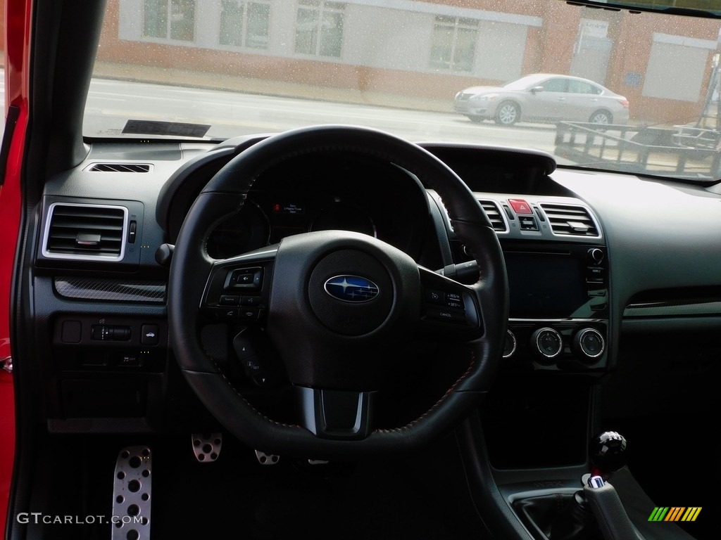 2019 WRX Premium - Pure Red / Carbon Black photo #13