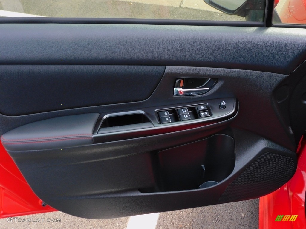 2019 WRX Premium - Pure Red / Carbon Black photo #14