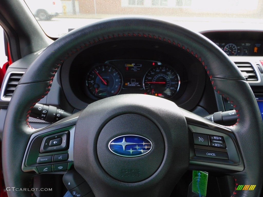 2019 WRX Premium - Pure Red / Carbon Black photo #20