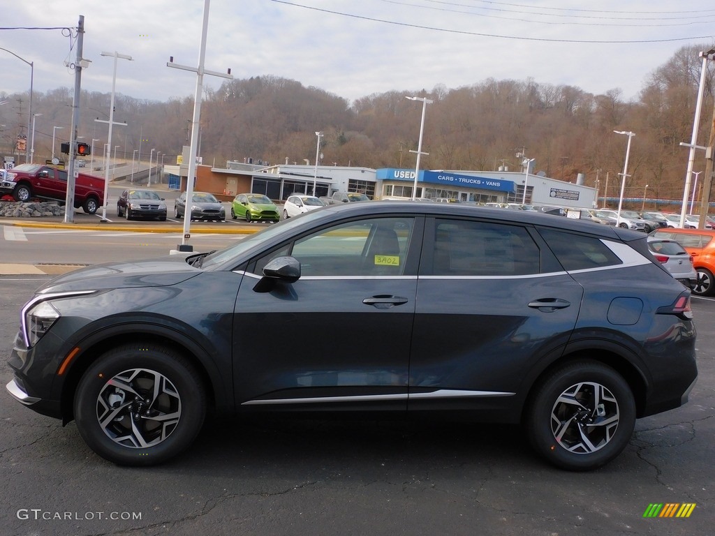 2023 Sportage LX AWD - Gravity Gray / Black photo #6