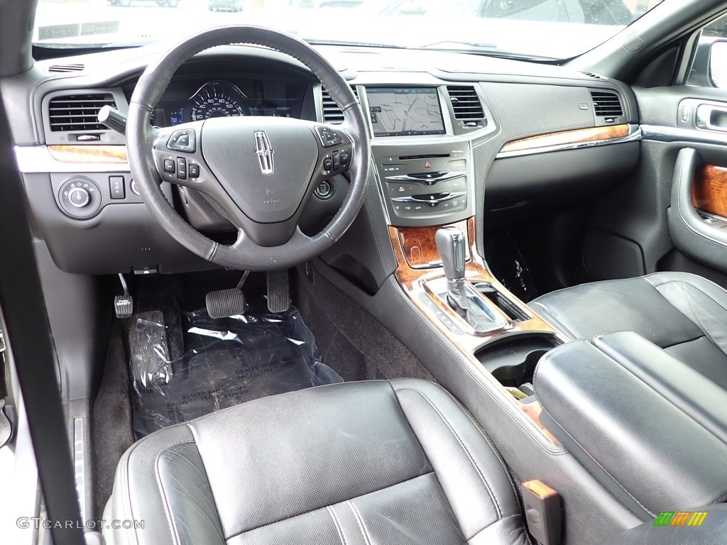 Charcoal Black Interior 2014 Lincoln MKS EcoBoost AWD Photo #143927029