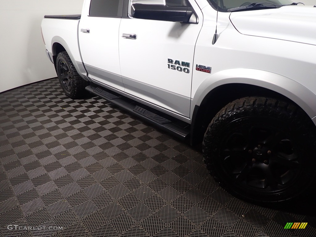 2014 1500 Laramie Crew Cab 4x4 - Bright White / Black photo #7