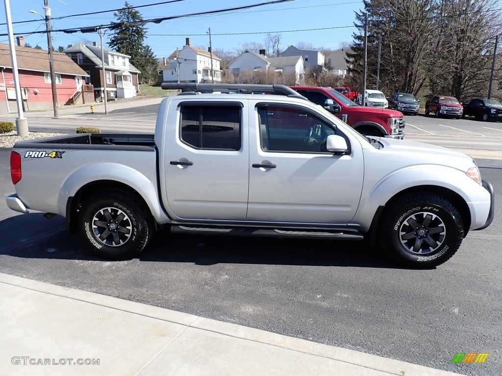 Brilliant Silver 2018 Nissan Frontier Pro-4X Crew Cab 4x4 Exterior Photo #143927785