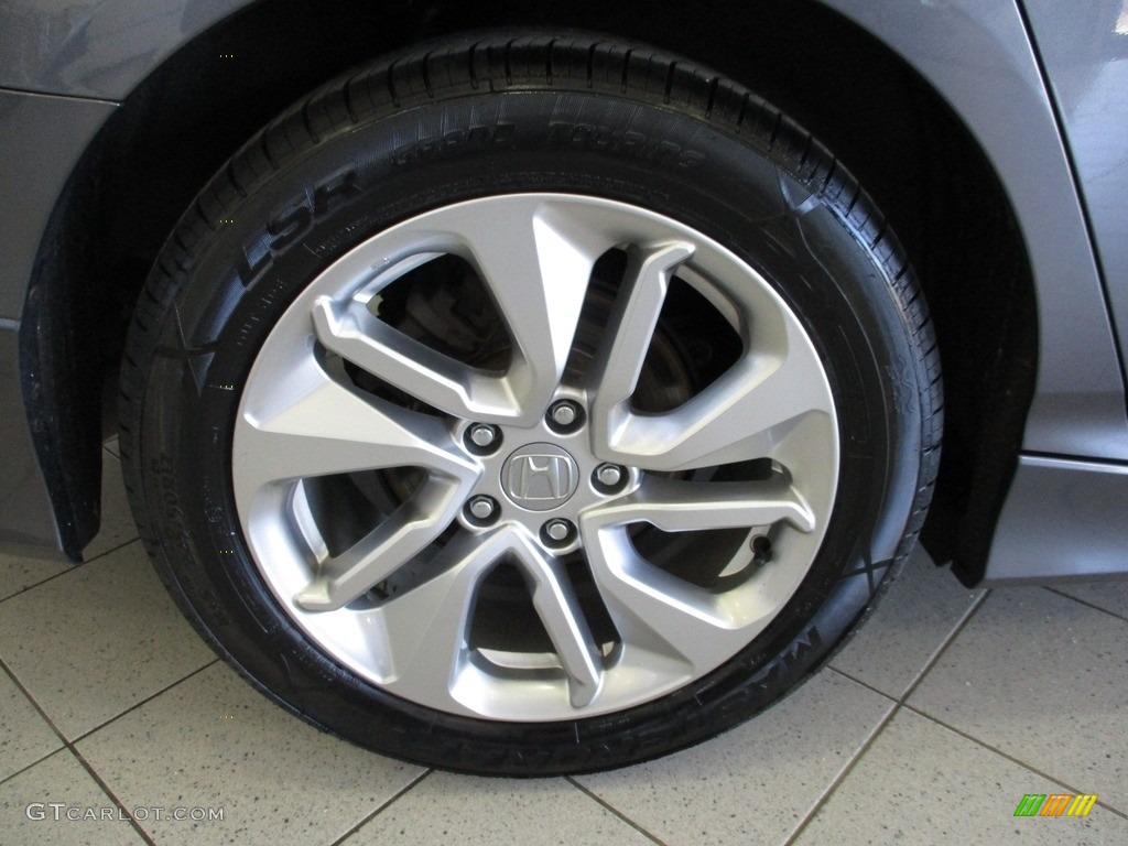 2018 Accord LX Sedan - Modern Steel Metallic / Gray photo #6