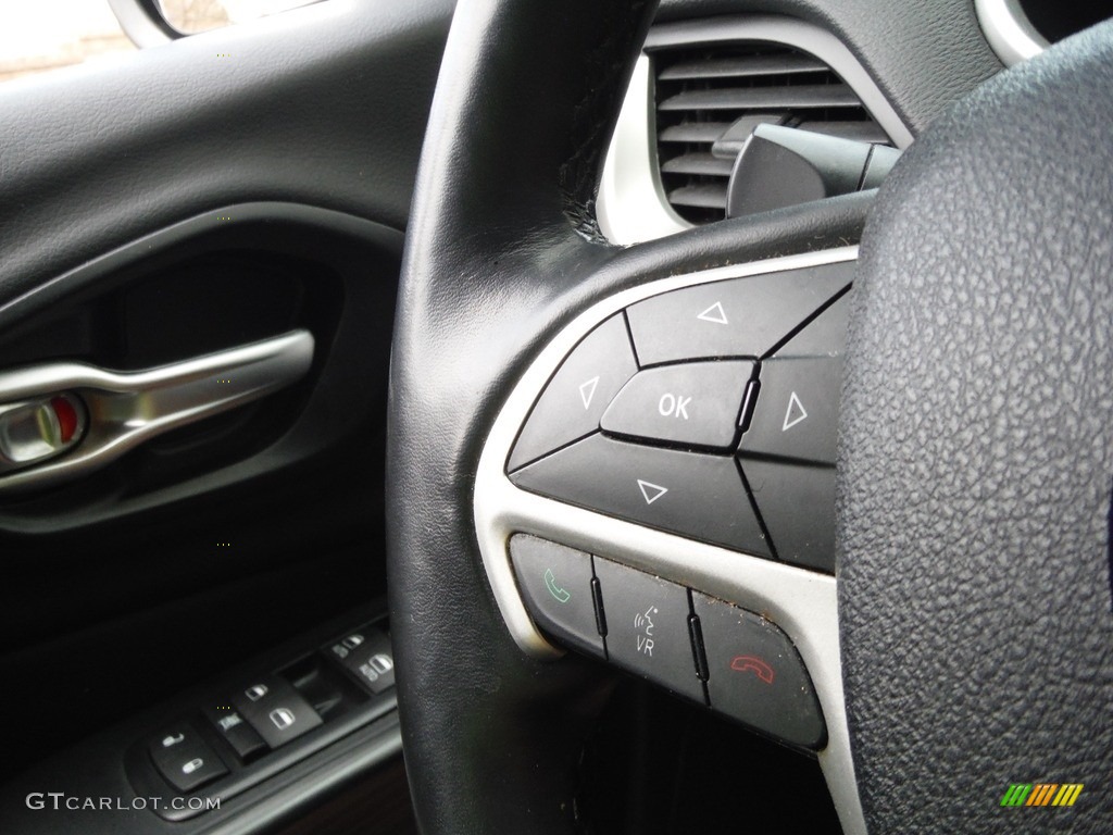 2016 Cherokee Trailhawk 4x4 - Deep Cherry Red Crystal Pearl / Black photo #8