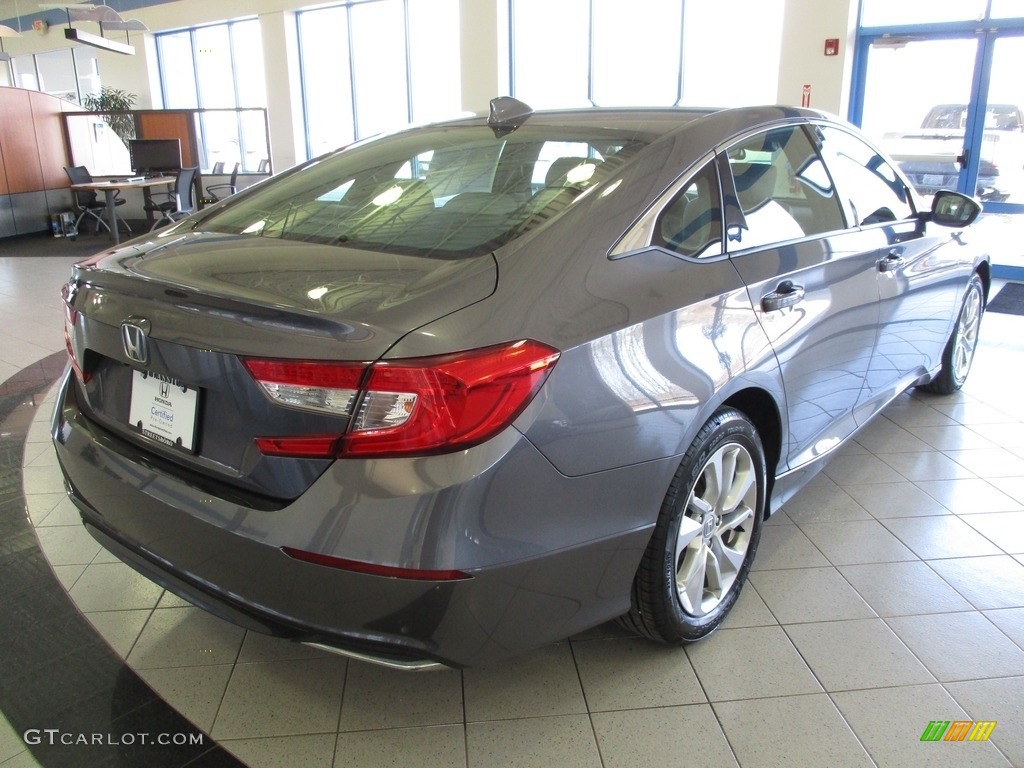 2018 Accord LX Sedan - Modern Steel Metallic / Gray photo #7