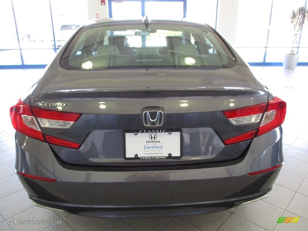 2018 Accord LX Sedan - Modern Steel Metallic / Gray photo #8