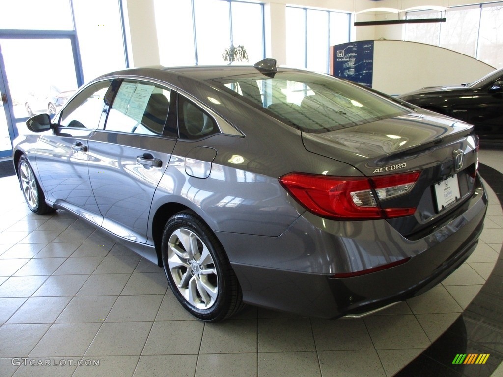 2018 Accord LX Sedan - Modern Steel Metallic / Gray photo #9