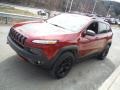 2016 Deep Cherry Red Crystal Pearl Jeep Cherokee Trailhawk 4x4  photo #13