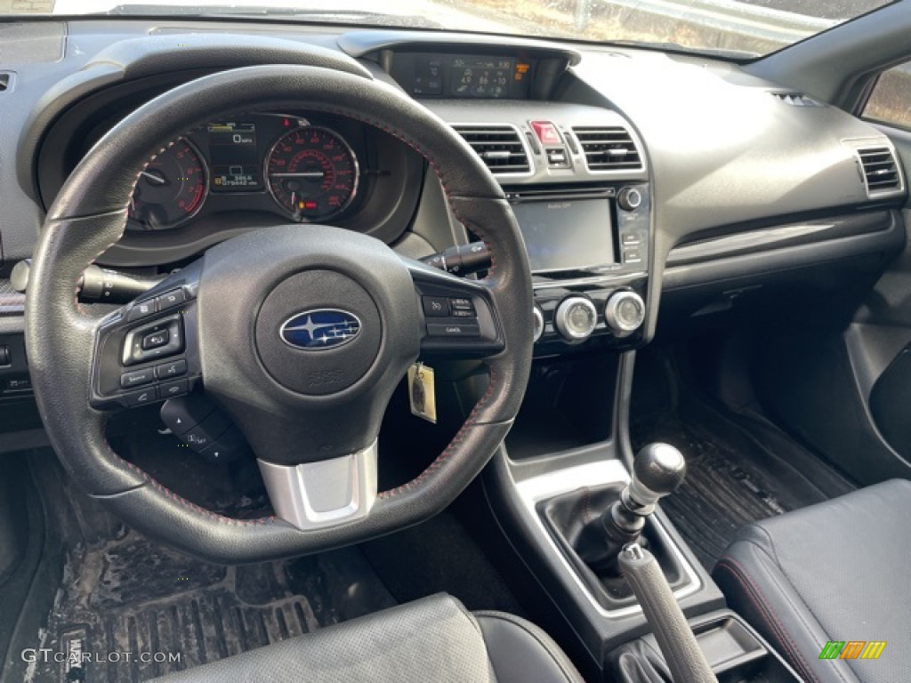 2016 WRX Limited - Lapis Blue Pearl / Carbon Black photo #3