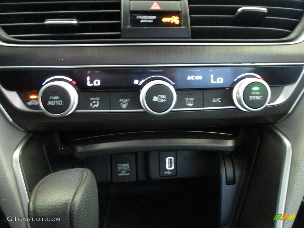 2018 Accord LX Sedan - Modern Steel Metallic / Gray photo #34