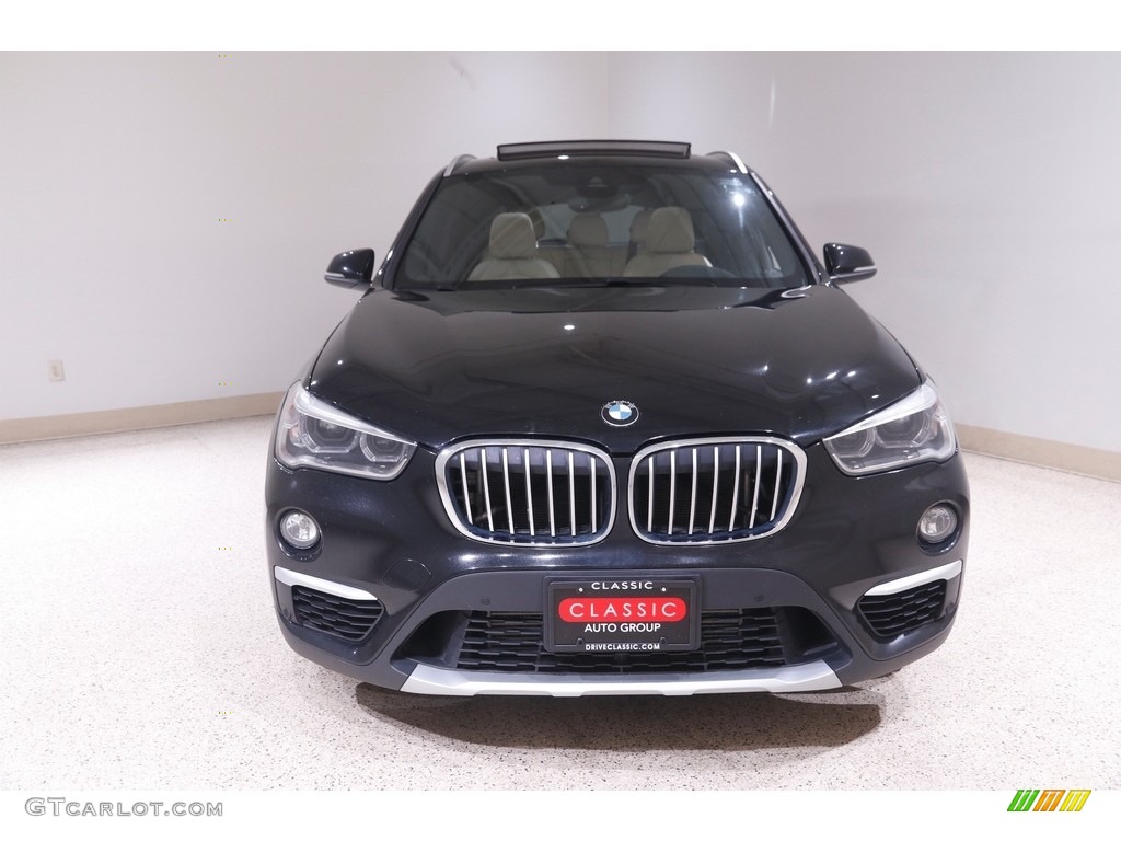 2016 X1 xDrive28i - Jet Black / Canberra Beige photo #2