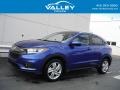 2019 Aegean Blue Metallic Honda HR-V EX AWD  photo #1