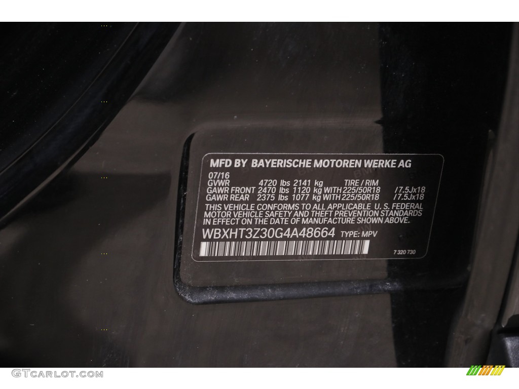 2016 X1 xDrive28i - Jet Black / Canberra Beige photo #22