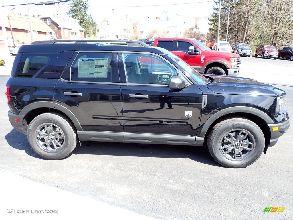 Shadow Black 2022 Ford Bronco Sport Big Bend 4x4 Exterior Photo #143929951