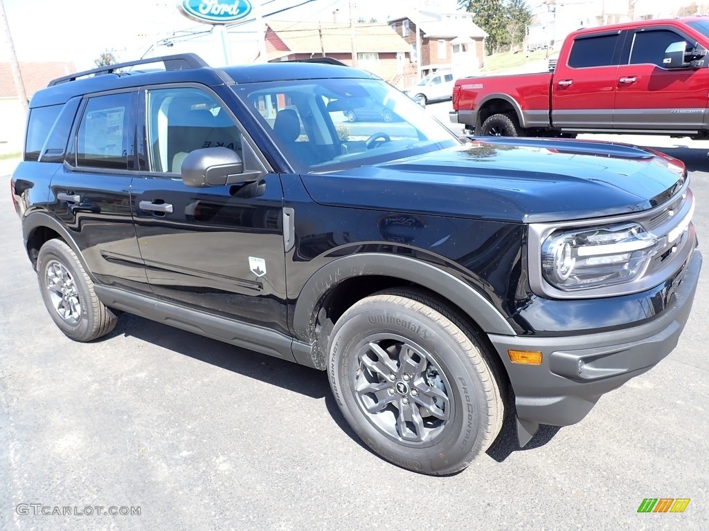 Shadow Black 2022 Ford Bronco Sport Big Bend 4x4 Exterior Photo #143929993