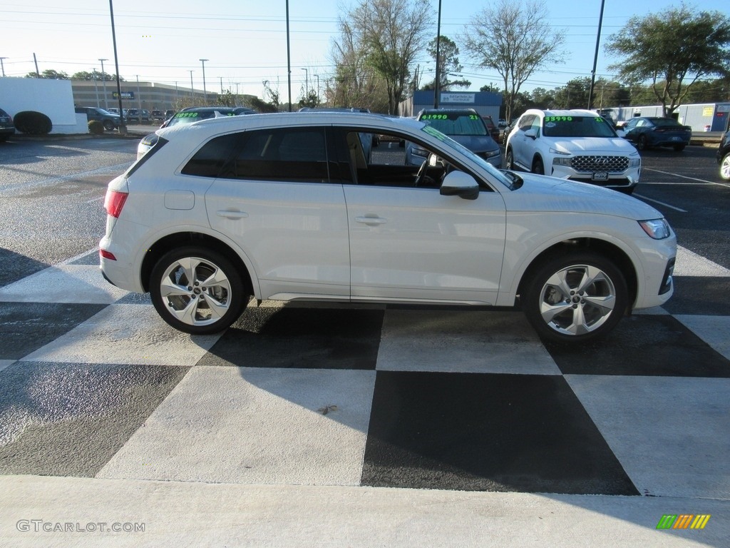 2021 Q5 Prestige quattro - Glacier White Metallic / Atlas Beige photo #3